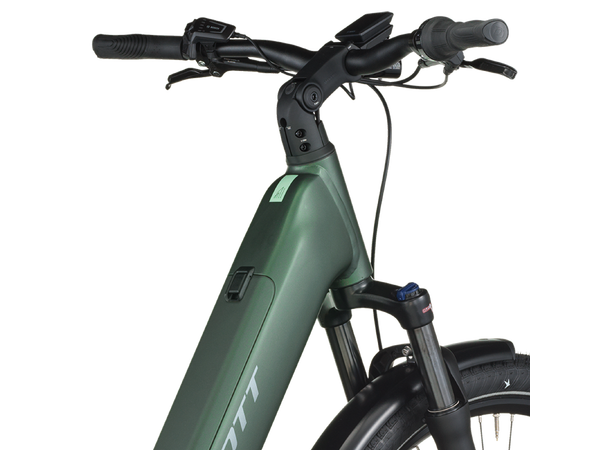 SCOTT Sub Tour 10 Wave Grønn S El-sykkel urban 