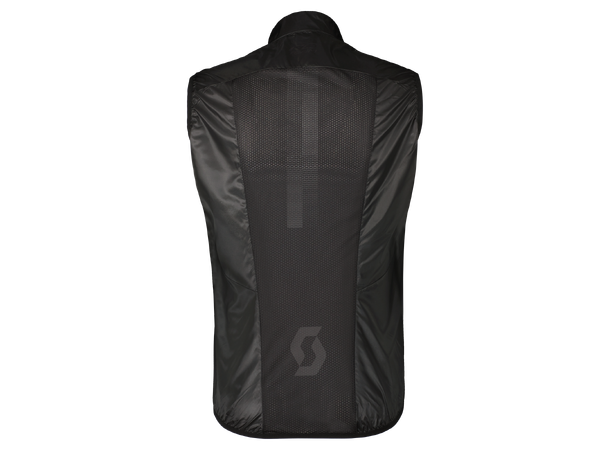 SCOTT Vest Ms RC Team WB S Windbreaker vest - Black/Dark grey 