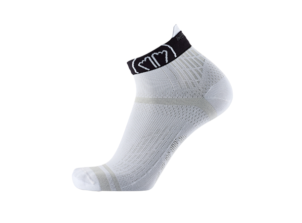 SIDAS RUN FEEL Hvit/Sort 35-36 Løpesokker 