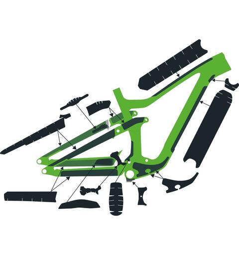 SYNCROS Frame Protection kit Rammebeskyttelse Ransom Carbon