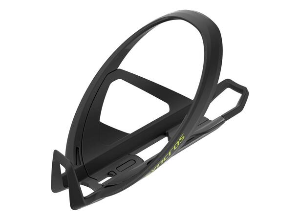 SYN Bottle cage Cache cage 2.0 Sort/Gul Flaskeholder 