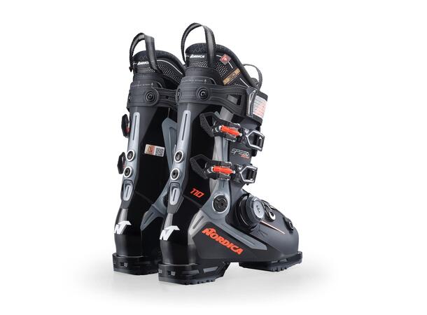 NORDICA Speedmachine 3 Boa 110 Sort 275 Sport Performance Alpinstøvler 