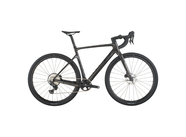 SCOTT Addict Gravel 30 Sort XS Racersykkel til grusvei 