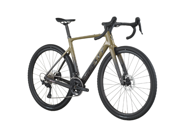 SCOTT Addict Gravel 40 Grønn/Sort L Racersykkel til grusvei 