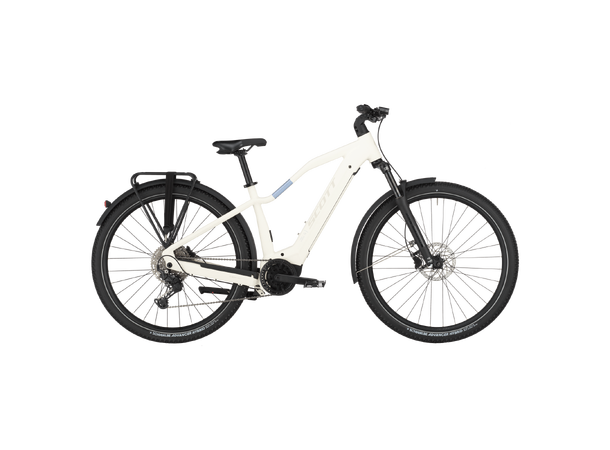 SCOTT Axis 40 Hvit S Fulldempet el-sykkel 