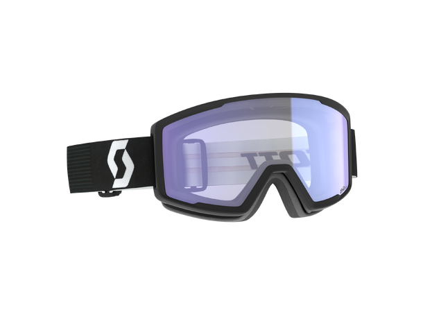 SCOTT Goggle Factor Pro Mineral black/White - IL Blue Chrome 