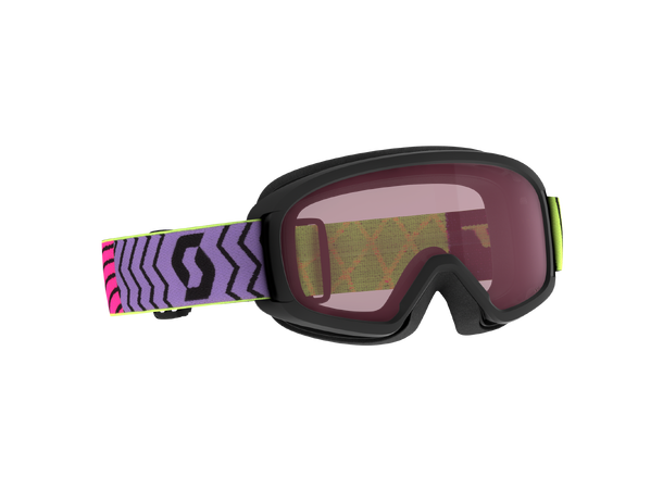 SCOTT Goggle JR Witty SGL Purple/Neon pink - Enhancer S2 