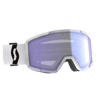 SCOTT Goggle Shield Mineral white/Black - Ill Blue Chrome