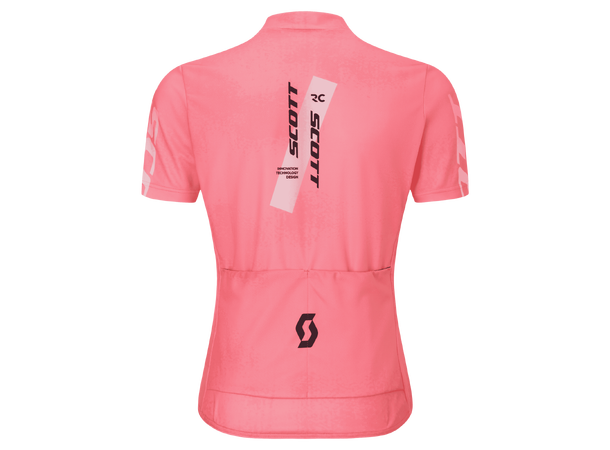 SCOTT Jersey Jr SS Rosa/Hvit 152 Sykkeltrøye 
