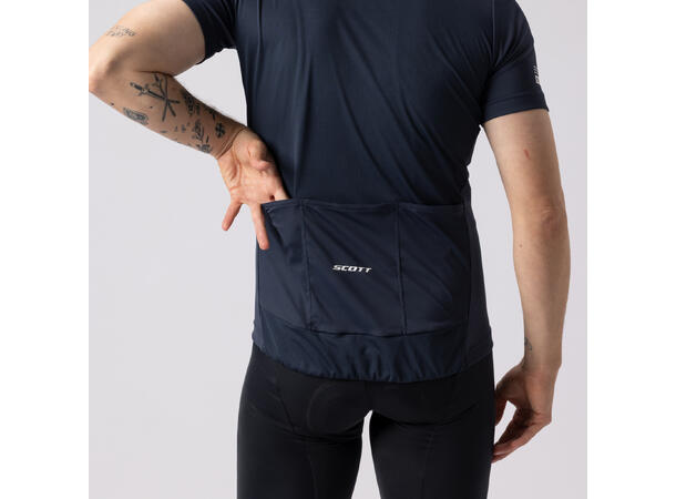 SCOTT Jersey Ms Endurance SS Blå S Sykkeltrøye 