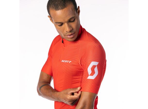SCOTT Shirt Ms RC Pro SS Rød/Hvit S Sykkeltrøye 