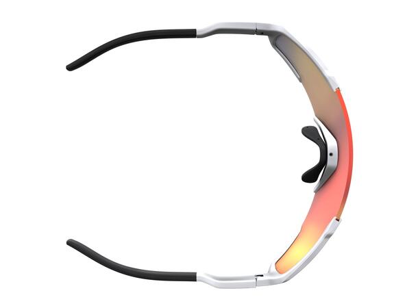 SCOTT Sungl Shield Compact white matt Sportsbrille Red Chrome 