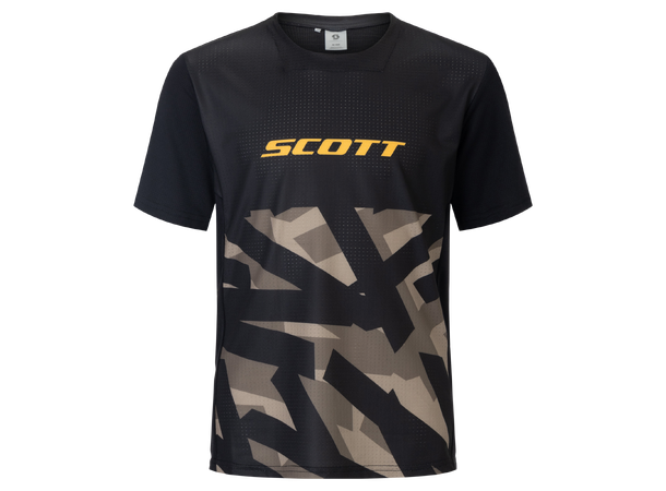 SCOTT Tee Jr Vertic Delta SS Sort S Sykkeltrøye 