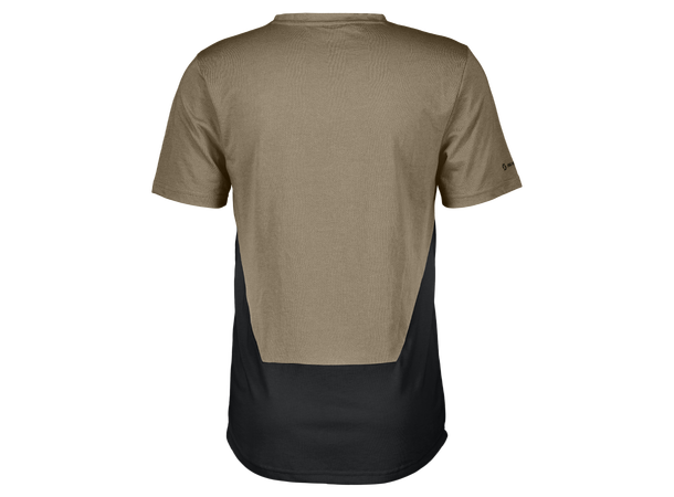 SCOTT Tee Ms Trail Flow DRI SS S Sykkeltrøye - toast beige/black 