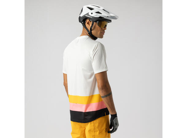 SCOTT Tee Ms Tuned LS SS Hvit S Sykkeltrøye 