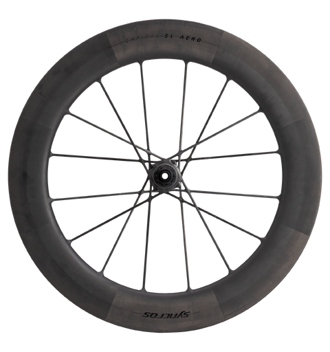 SYN Wheel Rear Capital SL Aero, 80mm Hjul, Road 700 c - Black matt