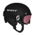 SCO Combo Hlmt Keeper 2+Gogg Jr Witty S Stealth black - Alpinhjelm m/brille 