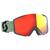 SCOTT Goggle Shield + extra lens Soft green/Black -  Enh Red Chrome 