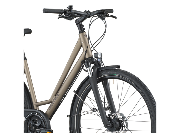 BGM Vitess 50 Amsterdam Sølv S Komplett utstyrt Bysykkel 