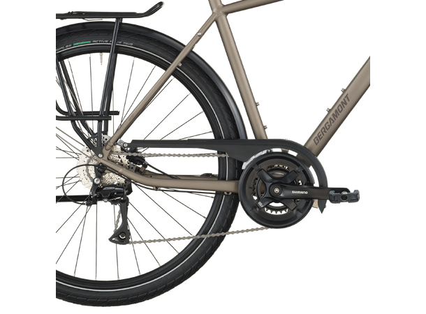 BGM Vitess 50 Sølv L Komplett utstyrt Bysykkel 