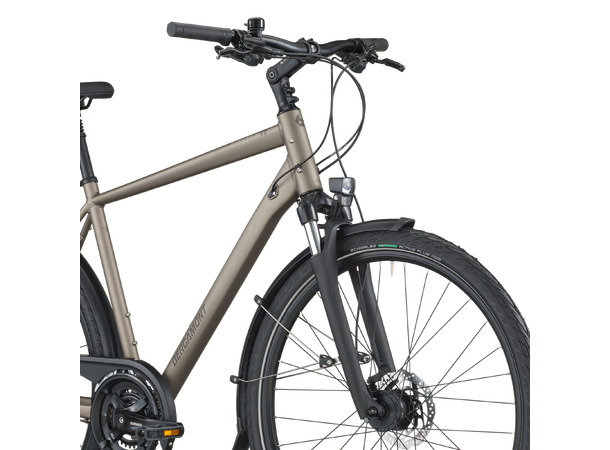 BGM Vitess 50 Sølv L Komplett utstyrt Bysykkel 