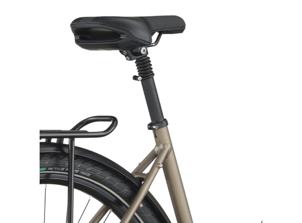 BGM Vitess 50 Sølv L Komplett utstyrt Bysykkel 