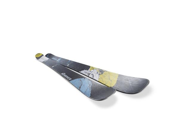 NORDICA Unleashed 90 Blå/Gul 160 JR Freeski twin flat 