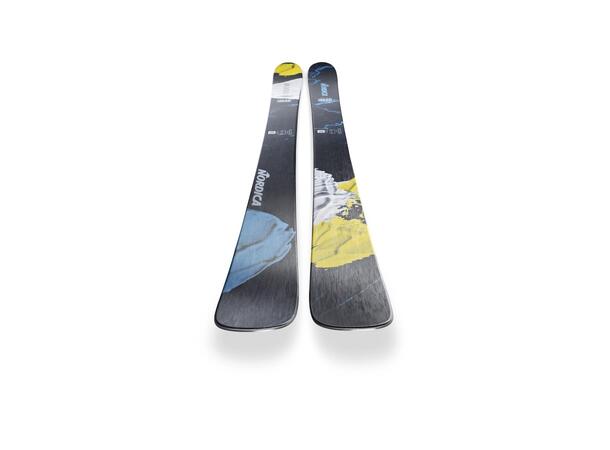 NORDICA Unleashed 90 Blå/Gul 160 JR Freeski twin flat 