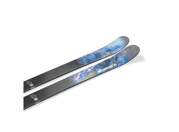 NORDICA Unleashed 98 CA Sort/Blå 186 Flat Ski 