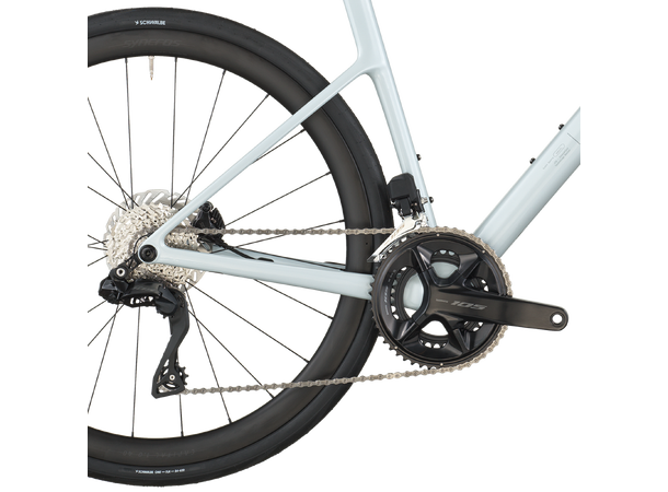 SCOTT Addict 30 Hvit XS Landeveissykkel i karbon 