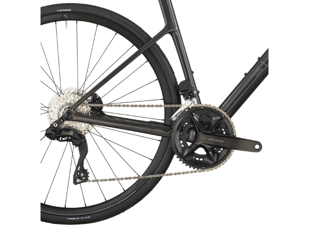 SCOTT Addict 40 Sort XXS Landeveissykkel i karbon 