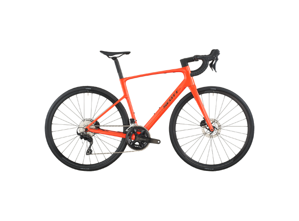 SCOTT Addict 50 Oransje L Landeveissykkel i karbon 