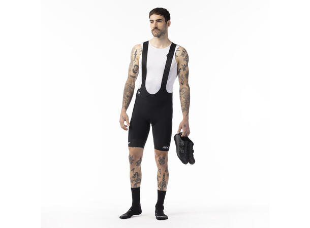 SCOTT Bib Shorts Ms RC Pro+++ S Sykkelshorts - Black/White 