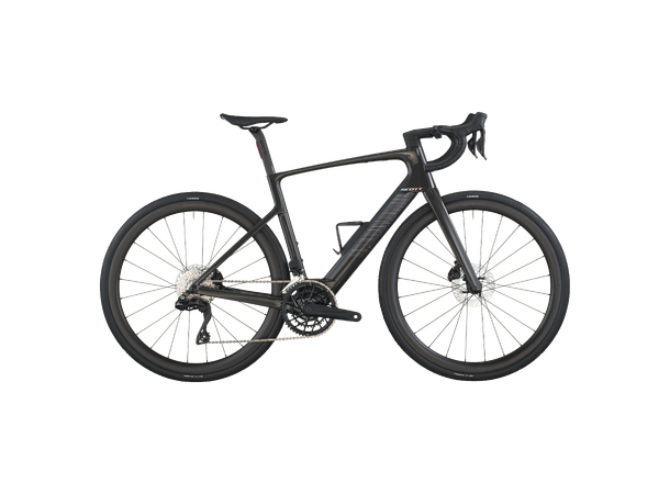 SCOTT Fastlane 20 Sort XS El-sykkel grusvei 