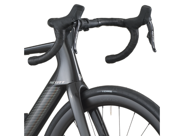 SCOTT Fastlane 20 Sort XS El-sykkel grusvei 