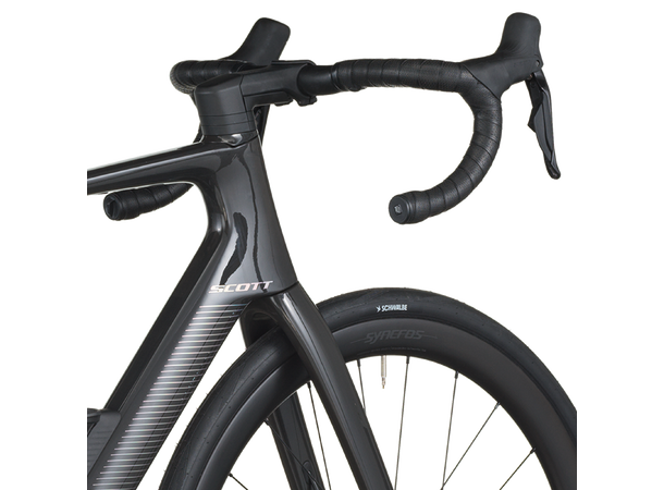 SCOTT Fastlane 20 Sort XS El-sykkel grusvei 