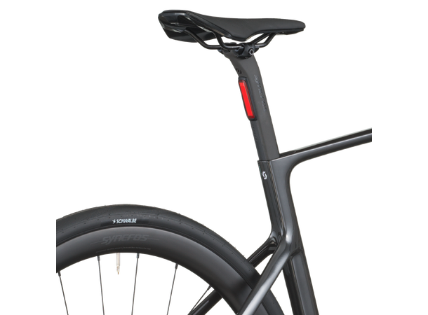 SCOTT Fastlane 20 Sort XS El-sykkel grusvei 