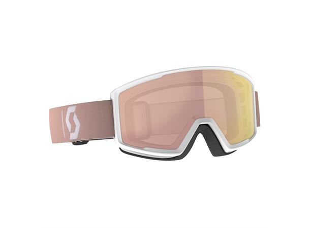SCOTT Goggle Factor Pro Rosa Glass: Enhancer Rose Chrome