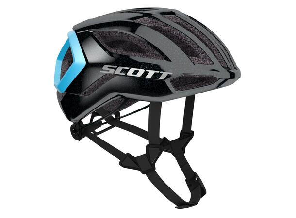 SCOTT Helmet Cent PLUS (CE) Sort/Blå L Racing sykkelhjelm 