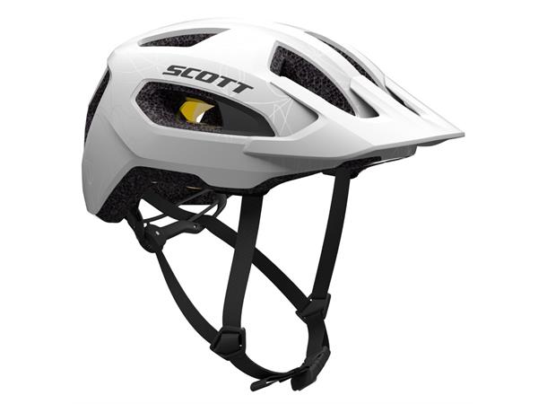 SCOTT Helmet Supra Plus (CE) Hvit M/L Sykkelhjelm