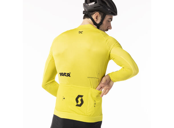 SCOTT Jersey Ms RC Pro LS S Sykkeltrøye m/lang arm - Sulp yell/Blac 
