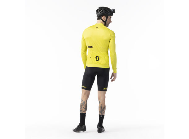 SCOTT Jersey Ms RC Pro LS S Sykkeltrøye m/lang arm - Sulp yell/Blac 