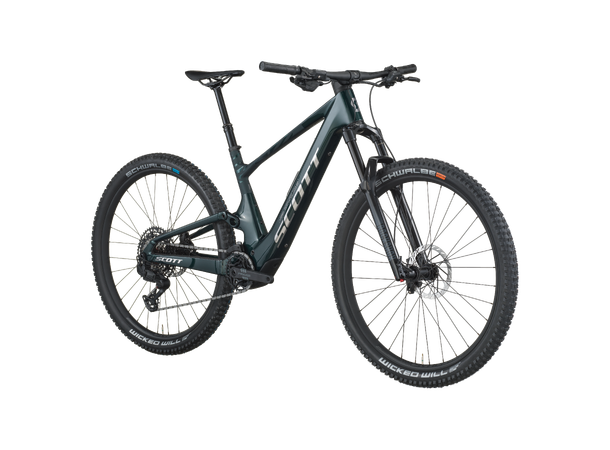 SCOTT Lumen 920 Grønn L Fulldempet el-sykkel 