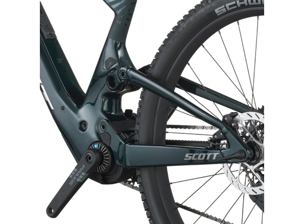 SCOTT Lumen 920 Grønn L Fulldempet el-sykkel 