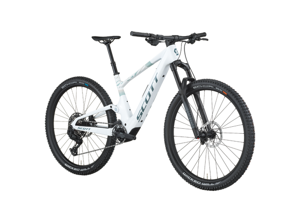 SCOTT Lumen 920 Hvit M Fulldempet el-sykkel 