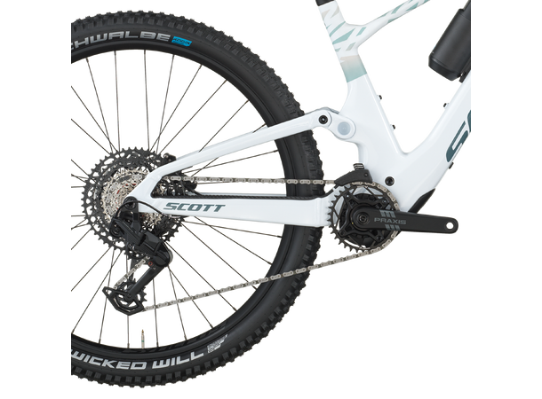 SCOTT Lumen 920 Hvit M Fulldempet el-sykkel 