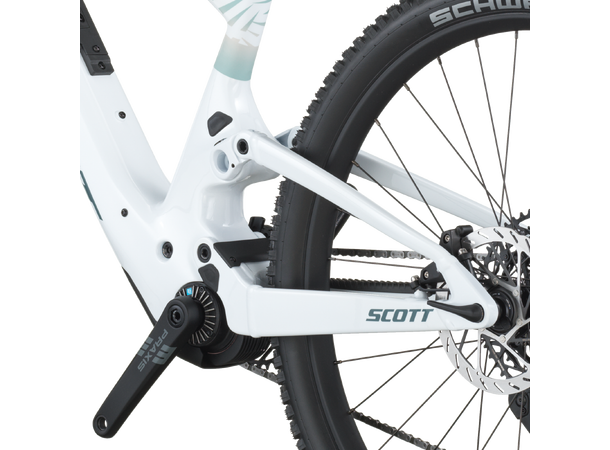 SCOTT Lumen 920 Hvit M Fulldempet el-sykkel 