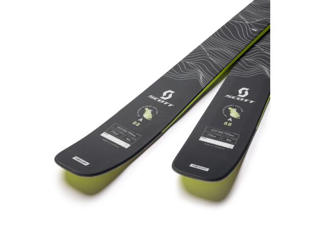 SCOTT SEA Ski 88 Sort/Gul 136 Freeride ski 
