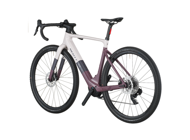 SCOTT Solace Gravel 30 Rosa S El-sykkel grusvei 