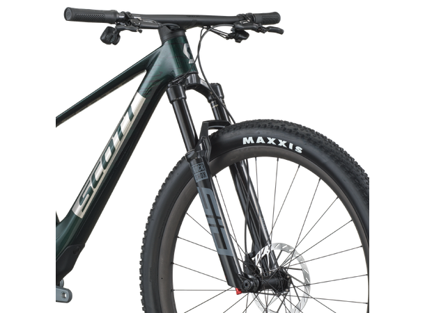 SCOTT Spark RC Team Issue T Grønn S Fulldempet terrengsykkel i karbon 